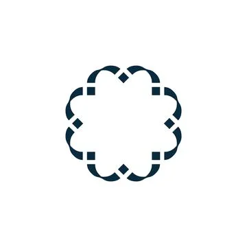 Motif logo simple angular logo can be used for textilemodern corporate, abstract Stock Illustration