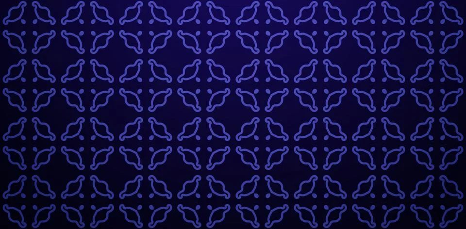 Motif pattern geometry dark blue color Stock Illustration