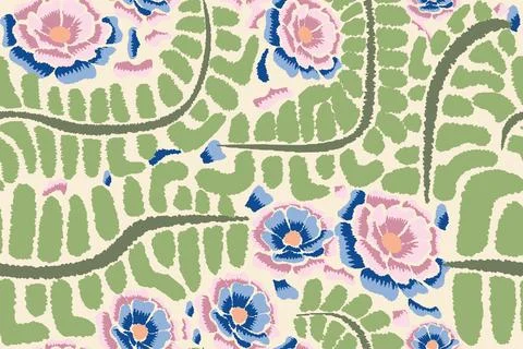 Motif pattern Stock Illustration