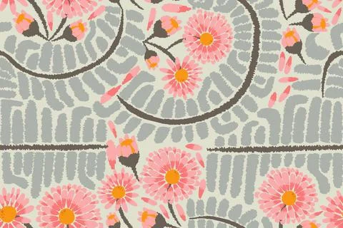 Motif pattern 스톡 일러스트