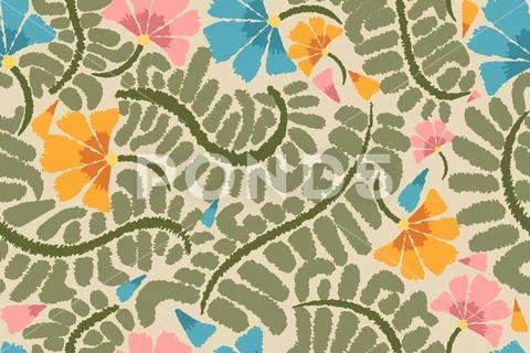 Motif pattern Illustrazione stock
