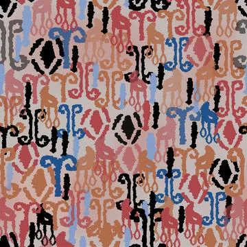 Motif pattern Stock Illustration