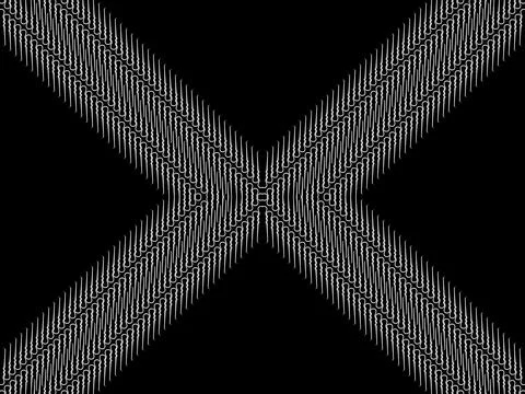 Motifs Pattern inspired by Indonesian Batik Parang Pattern Illustrazione stock