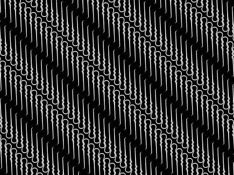 Motifs Pattern inspired by Indonesian Batik Parang Pattern 스톡 일러스트