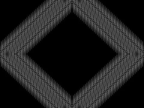 Motifs Pattern inspired by Indonesian Batik Parang Pattern Illustrazione stock