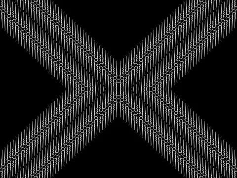 Motifs Pattern inspired by Indonesian Batik Parang Pattern 스톡 일러스트