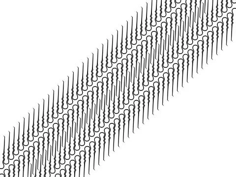 Motifs Pattern inspired by Indonesian Batik Parang Pattern 스톡 일러스트