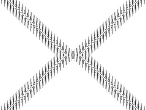 Motifs Pattern inspired by Indonesian Batik Parang Pattern 스톡 일러스트