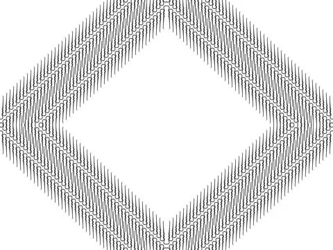 Motifs Pattern inspired by Indonesian Batik Parang Pattern 스톡 일러스트