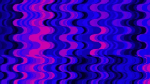 Motion abstract background with a unique wavy motif Stock Footage 298564576