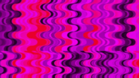 Motion abstract background with a unique wavy motif Stock Footage 298564750