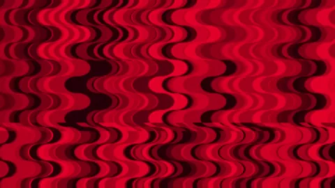 Motion abstract background with a unique wavy motif Stock Footage 298564875