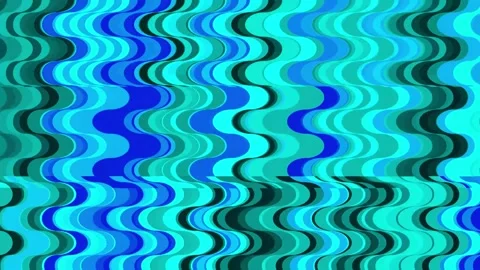 Motion abstract background with a unique wavy motif Stock Footage 298566746