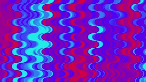 Motion abstract background with a unique wavy motif Stock Footage 298923823
