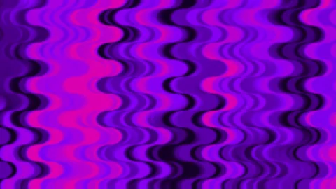 Motion abstract background with a unique wavy motif Stock Footage 298924319