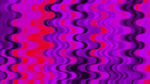 Motion abstract background with a unique wavy motif Stock Footage 298924480