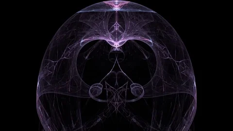 Motion abstract fractal patterns Stock Footage 75772551