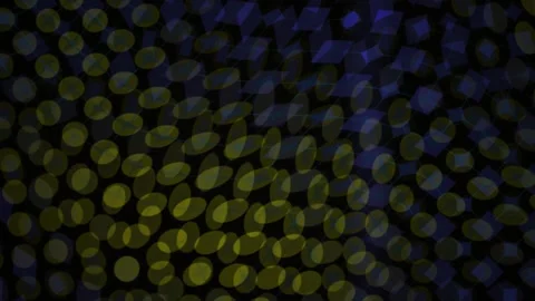 Motion Abstract Geometric Pattern Waving on Dark Background Stock Footage 343730231