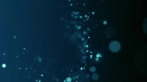Motion abstract of particles. Seamless loop 4k video Stock Footage 344230014