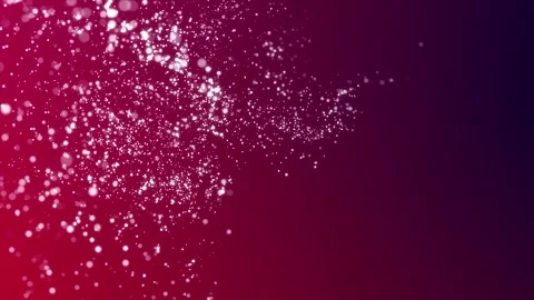 Motion abstract of particles. Seamless loop 4k video Stock Footage 344887188