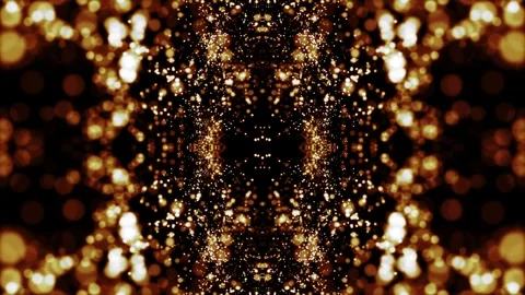 Motion abstract of particles. Seamless loop 4k video Stock Footage 344888213