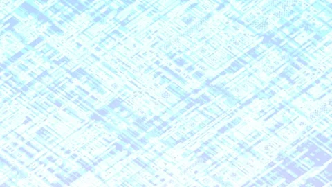 Motion of Abstract Rectangular Elements Stock Footage 301273158