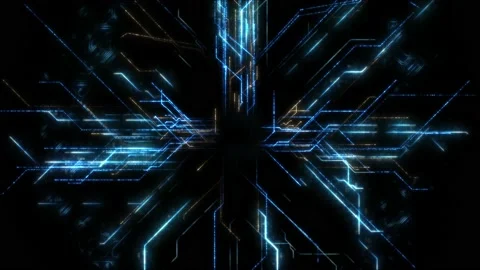Motion abstract technology concept background Stock Footage 132772523