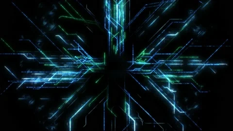 Motion abstract technology concept background Stock Footage 132772543