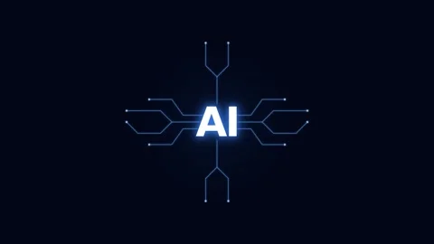 Motion AI technology concept video showcasing futuristic artificial intelli.. 库存影片 342546290