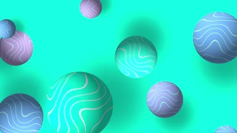 Motion animated ball Stock Footage 274198196