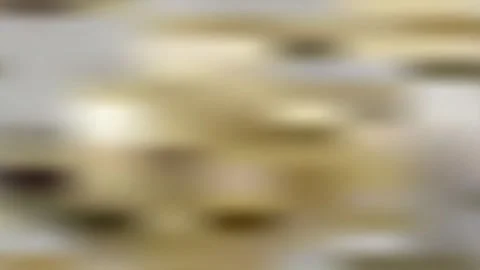 Motion animation background elegant gradient colors of gold, silver, and bronze Video stock 312881821