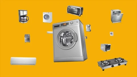Motion animation of home products. Video stock 201498520
