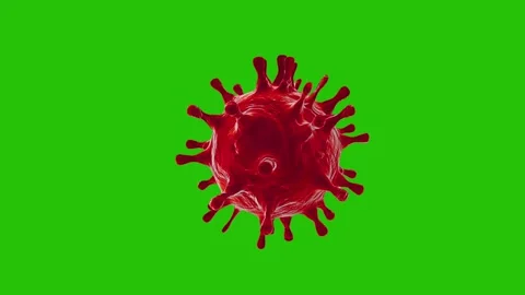 Motion animation, virus Stock Footage 244135471