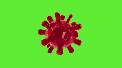 Motion animation, virus Stock Footage 244135521