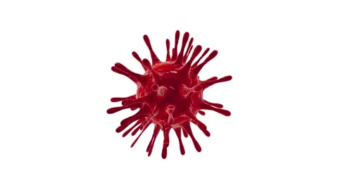 Motion animation, virus Stock Footage 244135721