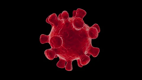 Motion animation, virus Stock Footage 244138859