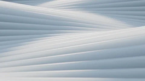 Motion animation of white curved waves with gray edges Stock Footage 229767883
