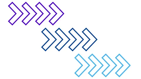 Motion arrows 4k animated video Stock Footage 273153811