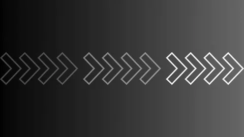 Motion arrows 4k animated video Stock Footage 273153832