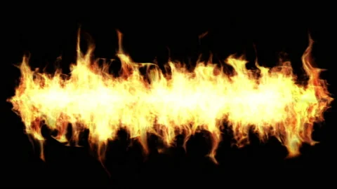 Motion Background-112 isolated fire Stock-Footage 139385986