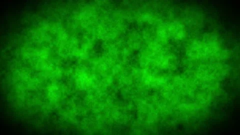 Motion background 3d illustration green smoke or fog Stock Footage 142935022