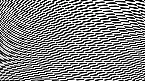 Motion background with animated black-white grid Stock Footage 305704988