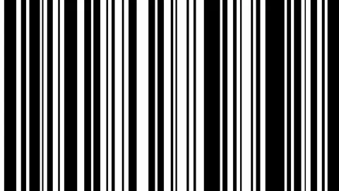Motion background with animated horizontal black and white lines Stock Footage 305747180