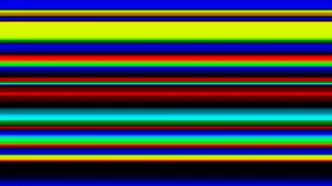 Motion background with animated horizontal colored lines Stock Footage 305705602