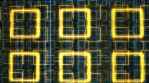 Motion background with animated shine squares and lines Stock Footage 56023270