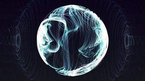 Motion Background Ball - Loop Stock Footage 48594144