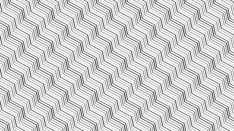 Motion background with black zigzag lines Stock Footage 152718367