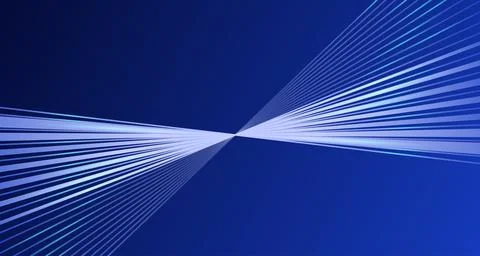 Motion background of city light trails. Abstract high speed light trails Stock Illustration