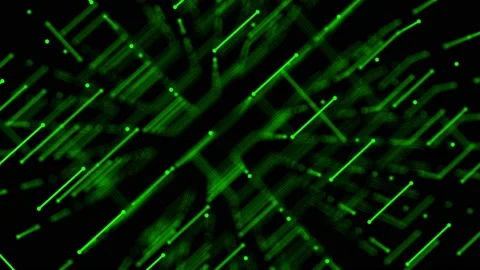 Motion background for coding, programming, web technology, concept of matrix Stock Footage 144642078