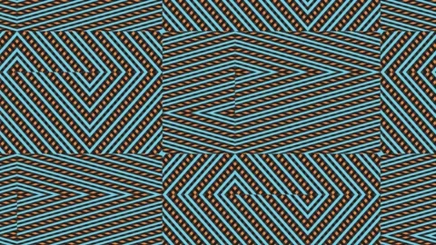 Motion background  with colored overlapping lines Stock Footage 152802889